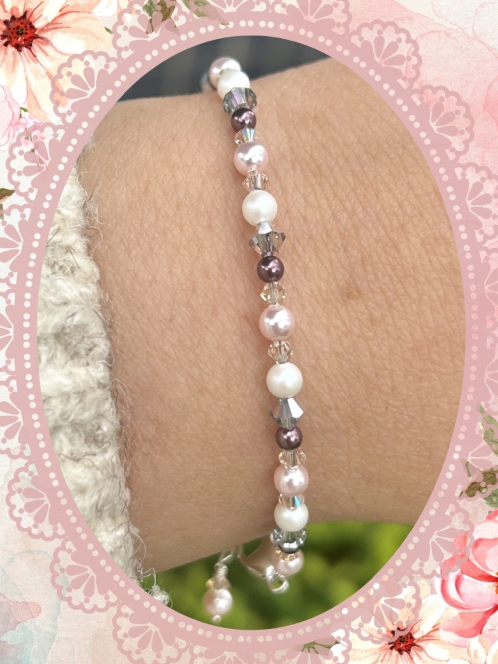 Custom Austrian Crystal Bracelet